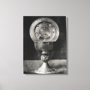 Chalice-und Abendmahl-Platte Leinwanddruck