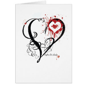 Chalice-und Blatt-Herz