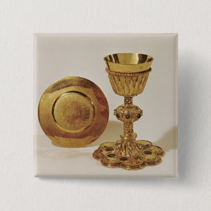Chalice und paten button