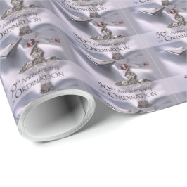 Chalice zum 50. Individuelle Name Geschenkpapier