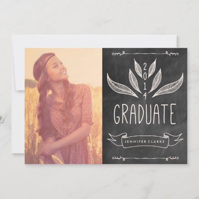 CHALISER | 2014 GRADUATION PARTY INVITATION (Devant)