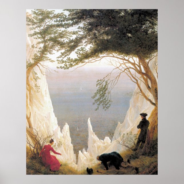 Chalk Cliffs of Rügen Poster (Vorne)