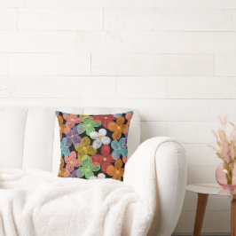 Chalk Daisies Kissen