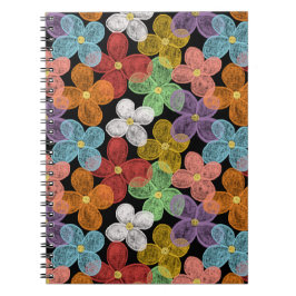 Chalk Daisies Notizblock
