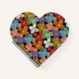 Chalk Daisies Notizbuch