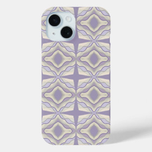 Chalk Gray Lavender Octagon Star Geometric Design Case-Mate iPhone Hülle