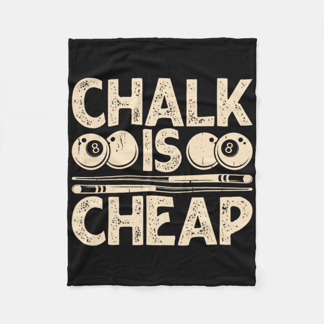 Chalk ist billig fleecedecke (Vorderseite)