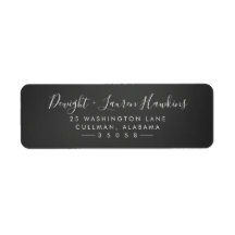 Chalk-Rücksendeadresse