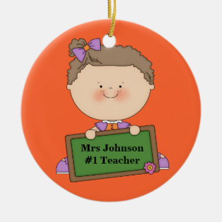 Chalkboard #1 des niedlichen Cartoon Keramikornament
