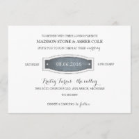 Chalkboard Abzeichen Hochzeit Einladung