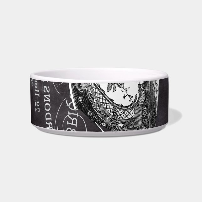 Chalkboard Alice im Wunderland Tee-Party-Tee-Tee Napf (Links)