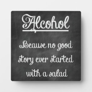 Chalkboard Bar Sign mit viel Spaß Fotoplatte