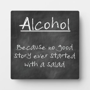 Chalkboard Bar Sign mit viel Spaß Fotoplatte