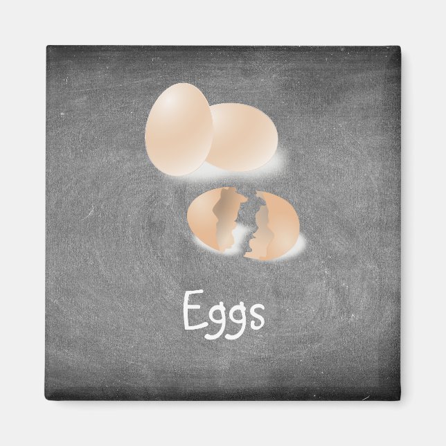 Chalkboard Brauch zum Kauf von Einkaufsliste Leben Magnet (Vorne)