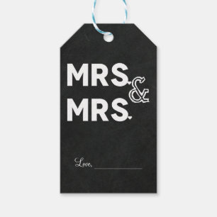 Chalkboard Chalk Herr & Mrs. Wedding Verlobung Geschenkanhänger