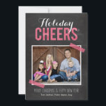 Chalkboard Chefs Holiday Foto Cards Feiertagskarte<br><div class="desc">Feiern Sie die Saison mit dieser modernen und stilvollen Urlaubskarte aus Berry Berry Sweet.</div>