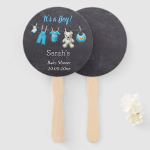 Chalkboard Es ist eine Niedliche Baby-Dusche.