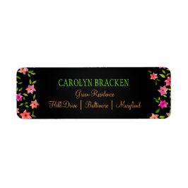 Chalkboard farbenfrohe Blume Wreath Wedding