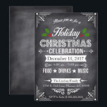 Chalkboard-Feiertag Einladung<br><div class="desc">Mit dieser eleganten Einladung laden Sie Ihre Freunde und Familie zu Ihrer Feier ein. Mit seinen weihnachtlich-heiligen, eleganten, dekorativen Ecken und Dividern und auf schwarzem Chalkboard-Hintergrund. Für weitere Anpassungen klicken Sie bitte auf die Schaltfläche "Anpassen" und verwenden Sie unser Designwerkzeug, um diese Vorlage zu ändern. Wenn Sie dickere Papiere bevorzugen,...</div>