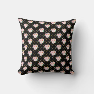 Chalkboard Floral Kissen