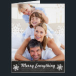 Chalkboard Foto Extra Grosses Weihnachtsfest<br><div class="desc">Hier ist die Extra Große Weihnachtskarte für diesen jemand besonderen auf Ihrer Liste! Oma Liebe dieses 8 x 10 Foto,  was für eine wertvolle Überraschung für granny! Snowflake Overlay um Ihr Foto zu verzieren.</div>
