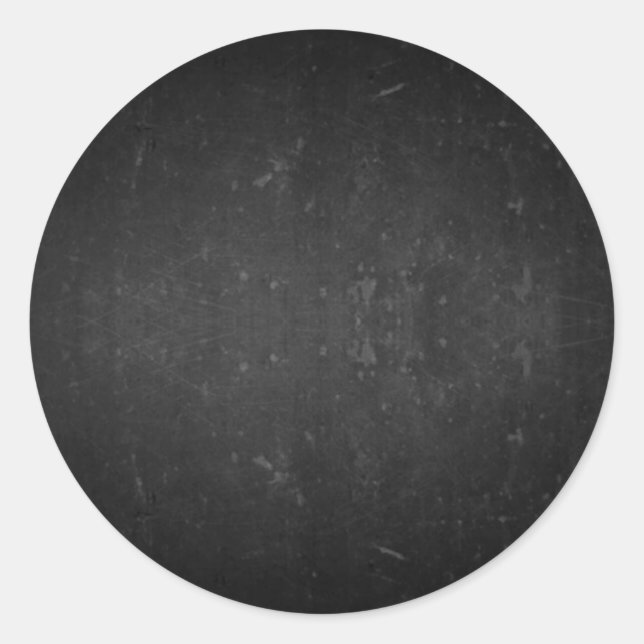 Chalkboard für leere Imitate - Jeden Text anpassen Runder Aufkleber (Vorderseite)