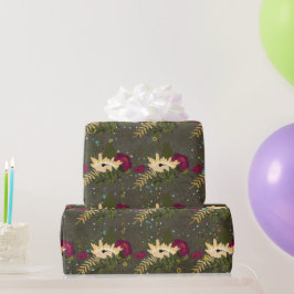 Chalkboard Gold Silver Stars Constellation Sky Geschenkpapier