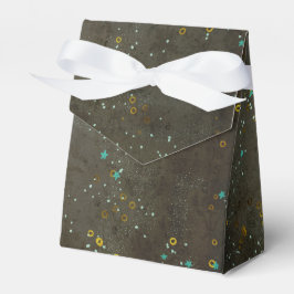 Chalkboard Gold Silver Stars Constellation Sky Geschenkschachtel