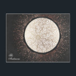 Chalkboard Gold Star Weihnachtsfeiertag Postkarte<br><div class="desc">Schöne handgezeichnete Gold Sparkle Star auf Tafel Schiefer Hintergrund Weihnachten Urlaub - personalisieren Sie Ihren Text</div>