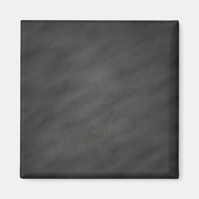 Chalkboard Hintergrund Grau Schwarze Halskappe Magnet (Vorne)