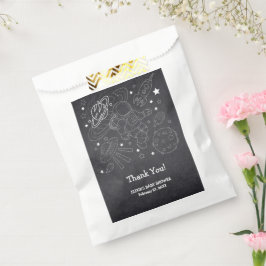 Chalkboard Little Space Explorer Kinderdusche Geschenktütchen