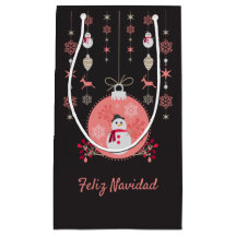 Chalkboard Snowman Navidad
