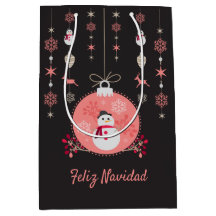 Chalkboard Snowman Navidad