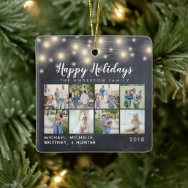Chalkboard String Lights 8 Foto Urlaub Keramikornament