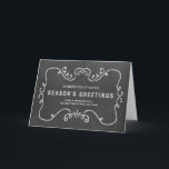 Chalkboard Tochter & Sohn im Gesetz Weihnachten<br><div class="desc">Weihnachten der Jahreszeit Grüße für Tochter und Sohn im Gesetz Grußkarte in rustikalem Country chalkboard Muster mit Vintagen Details und alten Mode-Text,  wünschen Ihrer Tochter und ihrem Ehemann gut diese Ferienzeit mit dieser Vintagen Grußkarte.</div>