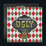 Chalkboard Ugly Sweater Weihnachts-Party Einladung<br><div class="desc">Passen Sie diese lustige Chalkboard/Retro-Stil Ugly Sweater Weihnachtszeit-Party Einladung an Ihre Event-Vorgaben an. Sehen Sie sich das komplette Sortiment an passenden Produkten an,  um Ihre Veranstaltung zu einem Erfolg im Geschäft zu machen. Bilder,  die auf diesem Artikel verwendet werden,  sind lizenziert © Graphics Factory.com</div>