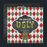Chalkboard Ugly Sweater Weihnachts-Party Einladung<br><div class="desc">Passen Sie diese lustige Chalkboard/Retro-Stil Ugly Sweater Weihnachtszeit-Party Einladung an Ihre Event-Vorgaben an. Sehen Sie sich das komplette Sortiment an passenden Produkten an,  um Ihre Veranstaltung zu einem Erfolg im Geschäft zu machen. Bilder,  die auf diesem Artikel verwendet werden,  sind lizenziert © Graphics Factory.com</div>