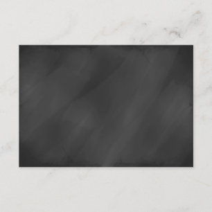 Chalkboard Vintage Car Wedding RSVP Cards