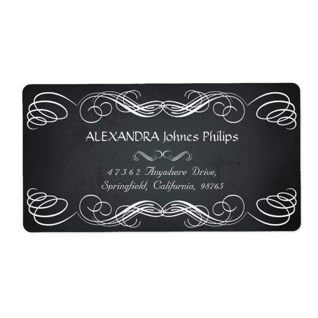 Chalkboard Vintage Fetttypografie (Vorne)