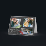 Chalkboard Washi Tape Multiple Foto Collage Feiertagskarte<br><div class="desc">Chalkboard Washi Tape Multiple Foto Collage 3 Fotos Ferienkarte</div>