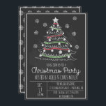 Chalkboard Whimsical Weihnachtsbaum Feiertag Party Einladung<br><div class="desc">Die Einladung kann einfach an Ihre Veranstaltung angepasst werden,  indem Sie Ihre Veranstaltungsdetails,  den Stil des Schriftartes,  die Größe und Farbe des Schriftartes und den Wortlaut Ihrer Wahl hinzufügen,  indem Sie auf den Button "Personalisieren" klicken.</div>