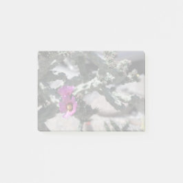 Challa Cactus in Blüte Post-it Klebezettel