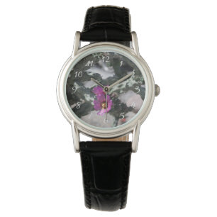 Challa Kaktus in Blüte Armbanduhr