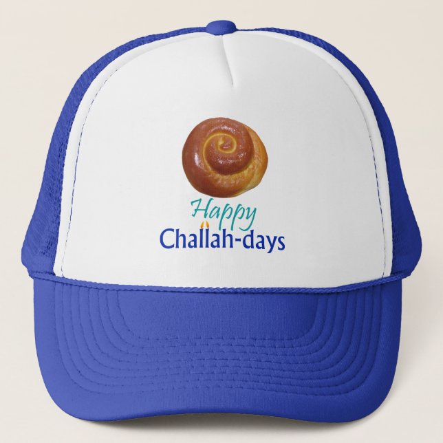Challah-tägiger Hut Truckerkappe (Vorderseite)