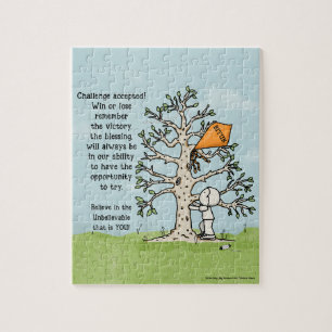 Challenge Accepted Jigsaw Puzzle