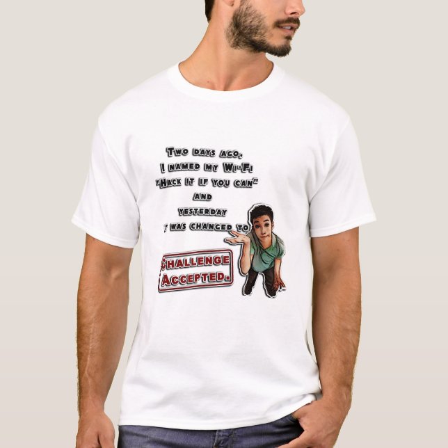Challenge Expapted Printdesign von Chennai Indipup T-Shirt (Vorderseite)