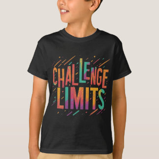"Challenge limits" T-Shirts von Kindern