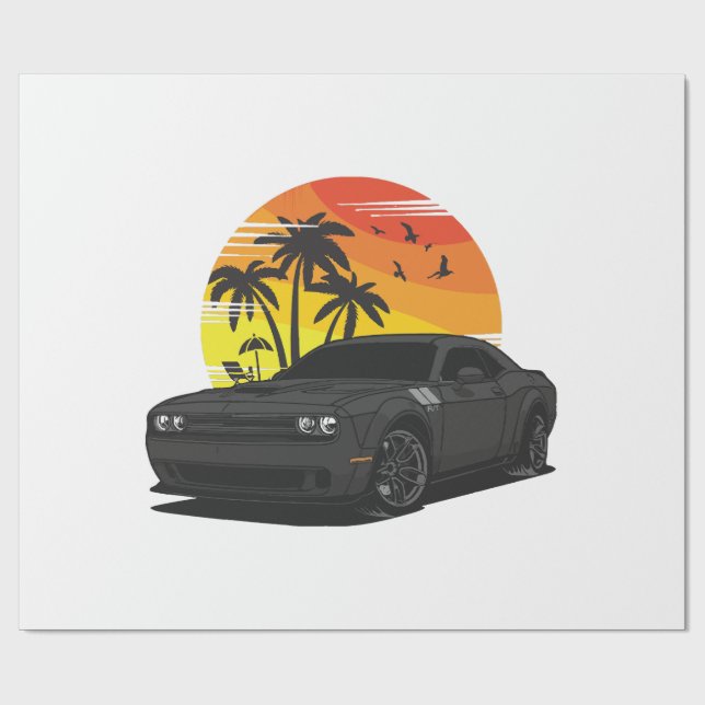 Challenger Geschenkpapier (Flach)