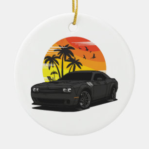Challenger Keramik Ornament