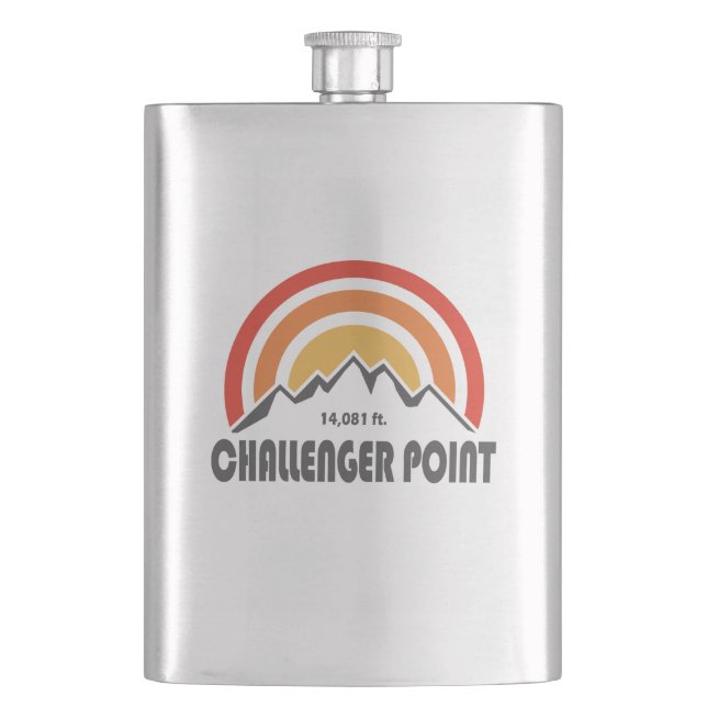 Challenger Point Flachmann (Vorderseite)